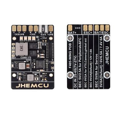 Політний контролер JHEMCU F405 WING для крил, сумісний з INAV, з барометром і гіроскопом, для БПЛА літакового типу