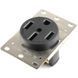 Розетка US NEMA L14-50R, 50A 125/250V, с фиксацией Twist-Lock, для американской вилки