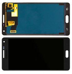 Дисплейний модуль A500 Samsung Galaxy A5, TFT AAA, чорний, з регулюванням яскравості, Copy, без рамки