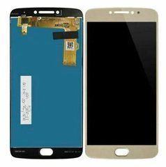 Дисплей Motorola Moto E4 Plus XT1771 модуль в зборі з тачскріном, золотистий, High Copy, без рамки