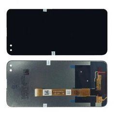 Дисплей REALME X50 5G модуль в сборе с тачскрином, черный, High Copy, без рамки