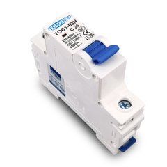 Автоматичний вимикач TOMZN TOB1-63H, 1P 16A, 230/400V AC, MCB для змінного струму
