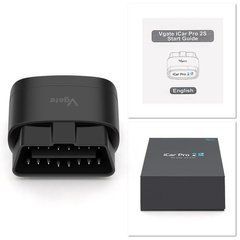 Адаптер Vgate iCar Pro 2s OBD2 ELM327 V2.1 Bluetooth 5.3, діагностичний сканер зчитування для авто