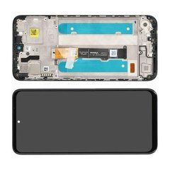 Дисплей Motorola Moto G31 XT2173 модуль в зборі з тачскріном і рамкою, чорний, Original PRC, Original PRC, з рамкою