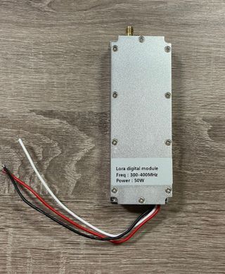 Підсилювальний модуль РЕБ GaN Anti Drone LNX-300M, 50W (300-400MHz) LoRa Digital, з циркулятором