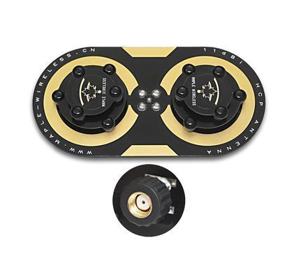 Панельна спрямована антена RHCP 4.9G Maple Wireless 11Dbi, RP-SMA-Male, для FPV дронів