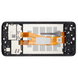 Дисплей Samsung A032 Galaxy A03 Core модуль в сборе с тачскрином и рамкой, черный, Original PRC, Original PRC, с рамкой