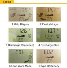Контролер заряду EASUN MPPT 40A, 12/24V, для сонячних панелей, дисплей, USB, під свинцеві АКБ AGM/GEL/LiFePO4
