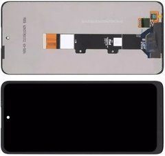 Дисплей Motorola Moto G22 XT2231 модуль в зборі з тачскріном, Original PRC, чорний, Original PRC, без рамки
