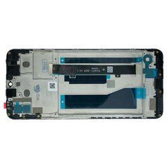 Дисплей ZTE Blade A71 модуль в зборі з тачскріном і рамкою, Original PRC, чорний, Original PRC, з рамкою