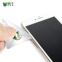Лопатка-медиатор BEST BST-005A 0.08mm треугольная для ремонта мобильных телефонов