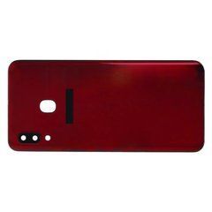 Задняя крышка для телефона со стеклом камеры Samsung A205 Galaxy A20 (2019), Original PRC, красная, Original PRC