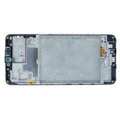 Дисплей Samsung M225 Galaxy M22 (2021) модуль в сборе с тачскрином и рамкой, Original New, черный, Original, с рамкой