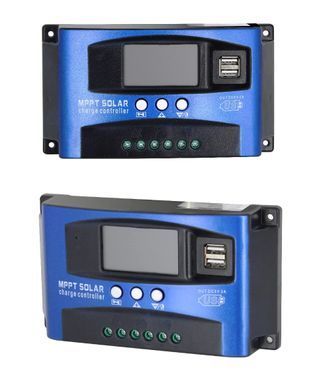 Контроллер заряда EASUN MPPT 40A, 12/24V, для солнечных панелей, дисплей, USB, под свинцовые АКБ AGM/GEL/LiFeP
