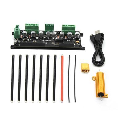 Контроллер SEQURE ODESC V3.6 Dual BLDC FOC 8&ndash;56V для робототехники и двигателей с датчиками Холла