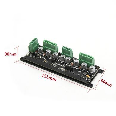 Контроллер SEQURE ODESC V3.6 Dual BLDC FOC 8&ndash;56V для робототехники и двигателей с датчиками Холла