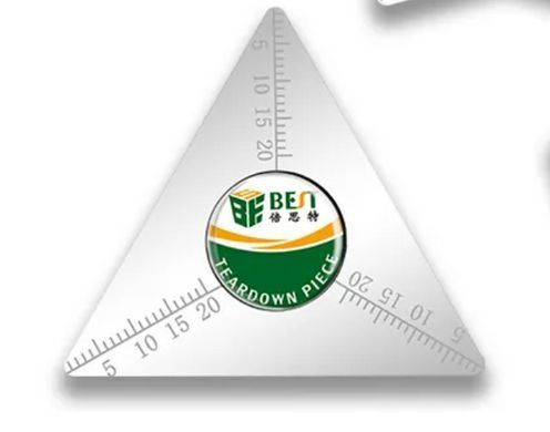Лопатка-медиатор BEST BST-005A 0.08mm треугольная для ремонта мобильных телефонов