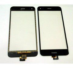 Сенсорный экран для смартфона Huawei Nova Lite (2017), P9 Lite mini, Y6 Pro (2017) тачскрин, черный, High Copy, без рамки