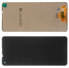 Дисплей Samsung A217 Galaxy A21s модуль в сборе с тачскрином, черный, TFT AAA, Copy, без рамки