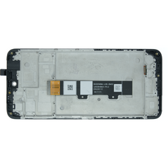 Дисплей Motorola Moto G22 XT2231 модуль в зборі з тачскріном і рамкою, Original PRC, чорний, Original PRC, з рамкою