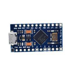 Плата разработки ATmega32U4 Pro Micro 5V/16MHz, Micro USB, совместимый с Arduino Leonardo, Pro Mini, STM