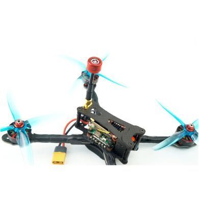Антена RHCP 5.8G Rush Cherry II 75mm 1.8Dbi, SMA-Male прямий, червона, для FPV дронів