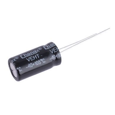 Конденсатор 470uF 35V 10*17мм 105C Chongx, для питания FPV дронов