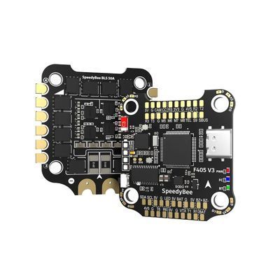 Стек польотний контролер+регулятор моторів FC&ESC SpeedyBee F722 V3 3-6S 30X30 + 50A ESC, для FPV дронів