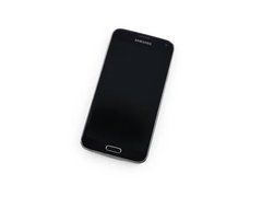 Дисплей Samsung G900 Galaxy S5 G900 модуль в зборі з тачскріном, чорний, Original, без рамки