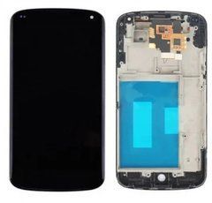 LG Nexus 4 E960 дисплей сенсор тачскрін модуль з РАМКОЮ, з рамкою