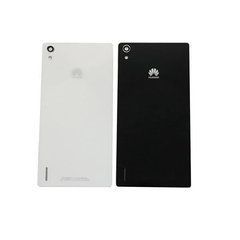 Задня панель корпусу для смартфону Huawei Ascend P7 чорного кольору