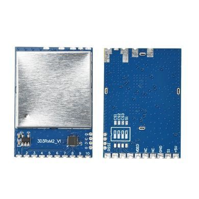 Відеоприймач VRX 3.3GHz 3D3RxM2, DIP, чутливість -95dBm, 16CH 3310&ndash;3495MHz, модуль для FPV систем