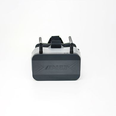Відеошолом для FPV дронів EMAX Transporter 2 5.8Ghz, 4.3", 480*800, 1300mAh, дві антени