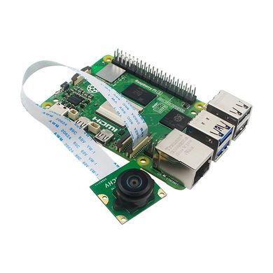 Камера для одноплатных ПК 8MP IMX219, CSI, 200&deg; с ультрашироким углом обзора, модуль Raspberry Pi 5/Zero/2W