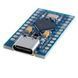 Плата розробки ATmega32U4 Pro Micro 5V/16MHz, Type-C, сумісний з Arduino Leonardo, Pro Mini, STM