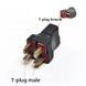 Переходник T-Plug Female на 2х Male, параллельный, разветвитель питания FPV, электротранспорта