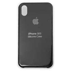 Чохол для телефону iPhone XR чорний, силікон