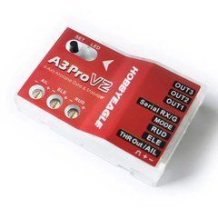 Політний стабілізатор HobbyEagle A3 Pro V2 6-Axis Gyro, автопілот з режимами балансування/газу, для крил