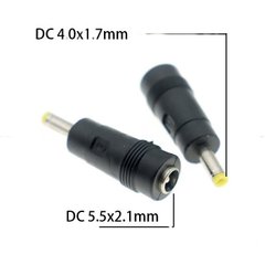 Перехідник DC гніздо 5.5x2.1mm на штекер 4.0x1.7mm, Original