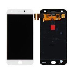 Дисплей Motorola Moto Z2 Play XT1710 модуль в зборі з тачскріном, білий, OLED, High Copy, без рамки