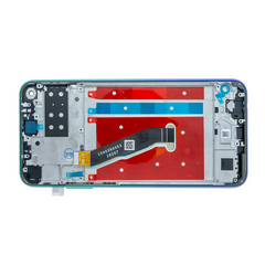 Дисплей Huawei P40 Lite E модуль в зборі з тачскріном, з рамкою, Aurora Blue, Original PRC, Original PRC, з рамкою