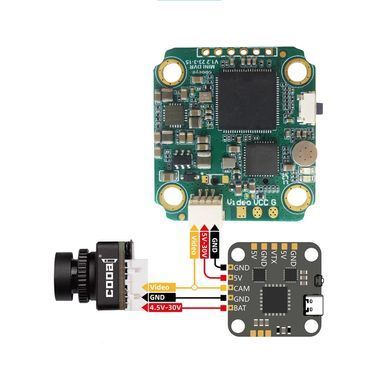 Відеореєстратор BAYCK COOEYE Mini FPV DVR 25&times;25мм, lossless запис відео, для аналогових FPV-дронів