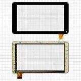 Сенсорний екран для планшету Tablet PC 7 ", 7", 186x106 mm, 30 pin, чорний, # GF7033A2-PG, GT70PFD88, без рамки