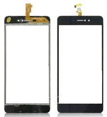 Сенсорный экран для смартфона Bravis A512, тачскрин черный, High Copy, без рамки