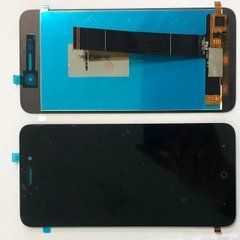 Дисплей ZTE Blade A601 модуль в зборі з тачскріном, чорний, Original PRC, без рамки