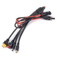 Кабель-перехідник MC4, 4-в-1, 1м, 12AWG, для сонячних панелей