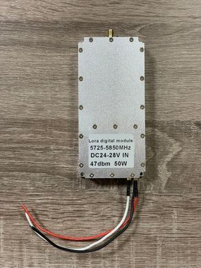 Підсилювальний модуль РЕБ GaN Anti Drone LNX-5.8G, 50W (5725-5850MHz) LoRa Digital, з циркулятором