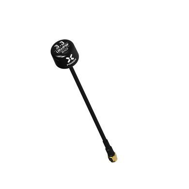 Антена 3.3G RHCP Foxeer Lollipop 2Dbi, SMA-Male прямий, чорна, для FPV дронів