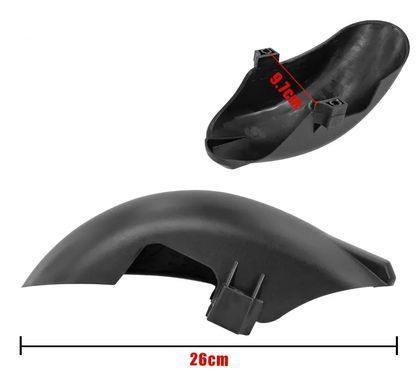 Крыло переднее для Kugoo M4/M4 Pro, пластиковый брызговик 10&Prime;, защита от воды и грязи