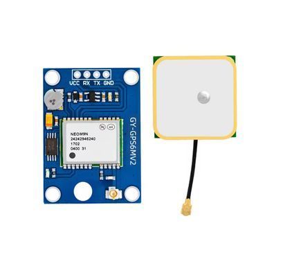 Модуль GPS на U-blox NEO-M9N с интерфейсной платой и антенной, для Arduino, трекеров, дронов